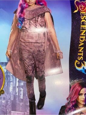 Descendants 3 Audrey Costume Dress-Up in Dusty Rose Pink
